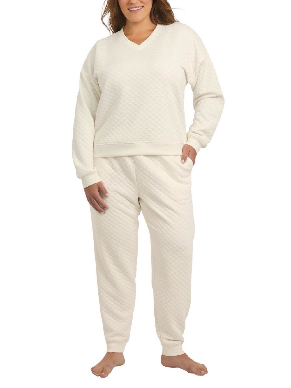 Lands' End Women's Quilted 2-piece